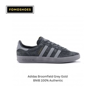 Sepatu Adidas Broomfield Grey Gold Metallic Original