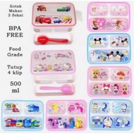 [kid2shopmks] children's lunch box,/ lunch box, bento box,/yooyee, mini grid
