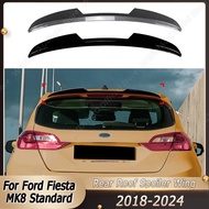 Rear Spoiler Wing For Ford Fiesta MK8 Standard 2018-2024 Trunk Tail Extension Splitter Lip Tuning Gl