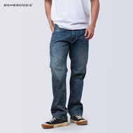 Bombboogie Celana Jeans Pria Regular K9 Series Medium Blue 43RK9B3ML