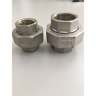 Stainless Steel Union FxF 1/2”(#093) 3/4”(094)