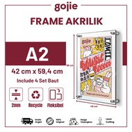 ACRYLIC PHOTO FRAME l A2 SIZE ACRYLIC POSTER FRAME | FULLSET FULLSET