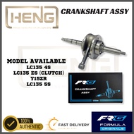 FRG FORMULA ORIGINAL CRANKSHAFT LC135 4S ES LC135 5S 55C Y15ZR 2 BEARING YSUKU HAND CLUTCH TANGAN