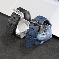 Compatible with Omega Watch Band Swatch Joint Name Silicone Planet Series Strap Planet Moon Mercury 