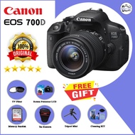 CANON EOS 700D Kit 18-55MM IS STM / Kamera Canon 700D Original &amp; Baru 
