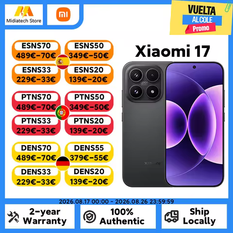 Global Version Xiaomi 17 Snapdragon 8 Elite Gen 5 Smartphone 6.3" OLED Display 50MP Leica Camera 633