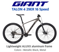 จักรยานเสือภูเขา GIANT TALON4 29นิ้ว เฟรมอลู ชุดเกียร์ 24 speed 3x8 เบรคเคเบิ้ล