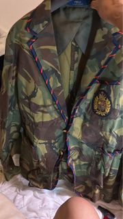 全新RALPH LAUREN 男裝迷彩半𥚃西裝外套