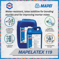 MAPEI Mapelatex 119 Water Resistant Bonding Agent & Cement Admixture for Mortar, Screed & Plastering