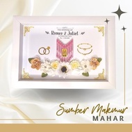 MODERN MONEY DOWRY Dowry size 24x34| 3d wedding dowry frame | Custom Simple Modern Dowry | ACRYLIC D