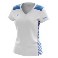 [YOUNG] FRESCO (4) WOMEN'S TOURNAMENT V NECK BADMINTON SHIRT (FIT CUT)