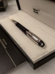 Mont Blanc starwalker doue line fineliner black silver id38011 萬寶龍