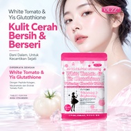 OLZZ White Tomato Extract Glutathione Chewable Tablets Skin Brightening Antioxidant Glow (1 Bag/30 T