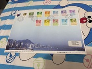 1987年香港新通用郵票首日封