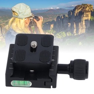 apill Camera Quick Release Clamp 50mm  Arca Design Built in 3 Bubble Level 3/8 to 1/4 Inch Thread Al