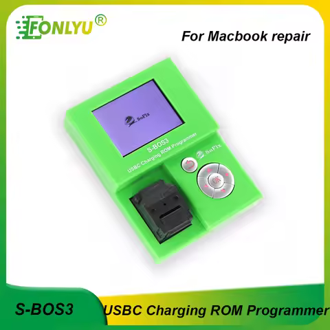 SOFIX S-BOS3 USBC Charging ROM Programmer for Writing ROM Data for Macbook iPhone 2016-2023 USB-C CD