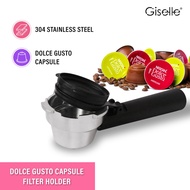 Giselle Dolce Gusto Capsule Portafilter/ Filter Holder Only Compatible with Giselle Specific Coffee 