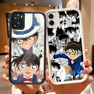 DJ-18 Detective Conan Silicone Casing black and white for OPPO Reno A6 15FS A6X 15F 5G 4G