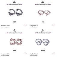 97 Cross Hoop Earrings Chrome Art Style Hearts Vintage Cool Rock Stainless Steel Material Genuine