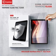 Microsoft Surface Pro 7 123" - COPPER TEMPERED GLASS FULL CLEAR
