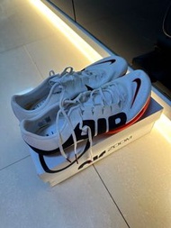 正版 白色 Nike Air Zoom Maxfly More Uptempo Running Spikes
