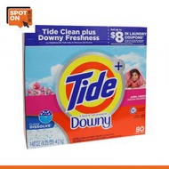 Tide x Downy 超強去漬洗衣粉 春季花香 4.2kg  [到期日: 12/2025] [平行進口]