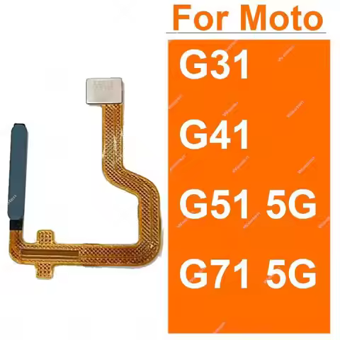 For Motorola Moto G31 G41 G51 G71 5G Fingerprint Reader Touch ID Sensor Return Key Home Button Flex 