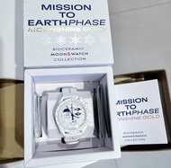 Swatch x Omega Mission to Earthphase聯名款Moonshine Gold限定 雪花特別款 就得一個