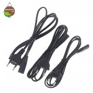 Nebaby 1/3/5Pcs 2 Prong Extension Cord EU Power Cable C7 Figure 8 Euro Power Cord For LG Sony TV Mon