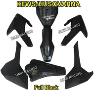 HJ250 KEWS250 K18 HUSQVARNA Coverset Offroad Unit Full Black (Motocross China)