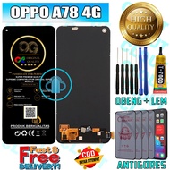 LCD TOUCHSCREEN OPPO A78 4G TOUCHSCREEN A SERIES ORIGINAL ORI ALL BRAND FULLSET OEM