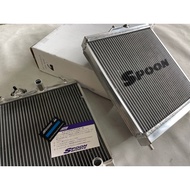 SP'N RADIATOR B16 &  D16 AUTO 2ROW/2LAYER
