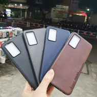Oppo A55 5G /Oppo A56 / Oppo A16 5G /A53S 5G case with black flexible leather back
