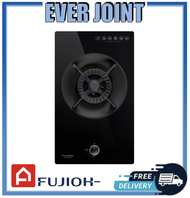 FUJIOH FH-GS2515 SVGL DOMINO GAS HOB WITH 1 BURNER / INSTALLATION AVAILABLE