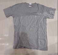 日版 Champion small logo tee 灰色