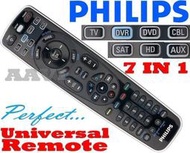 23,7合1世界名牌Philips SRU5107WM,學習型萬能萬用遙控器,紅外線對拷!電視 DVD... QQ