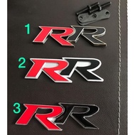 ❅№Honda Logo civic fd fc fn mugen RR TypeR Emblem Type R Spoiler Grill