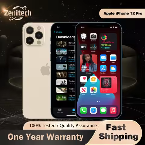 Original Apple iPhone 12 Pro 5G Mobile Phone NFC 6GB RAM 128GB/256GB ROM Face ID 6.1'' A14 Bionic He