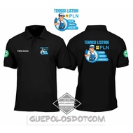 PLN SAFETY FIRST ELECTRICAL TECHNICIAN POLOSHIRT FREE NAME - PLN TECHNICIAN COLLAR CLOTHING SAFETY F