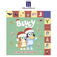 Bluey: 12วันของวันคริสต์มาสแท็บหนังสือนิทานหนังสือนิทานโดยหนังสือภาษาอังกฤษดั้งเดิมบลูย์