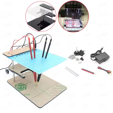 Hot Sale LED BDM Frame BDM Table For BDM100 BDM 22pcs Adapter Probe ECU Programmer FGTECH V54 ECU Ch