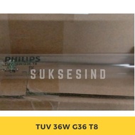 Lampu TL UV TUV TL kuman 36w 36 watt philips