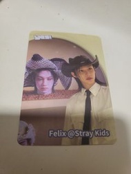 ──◆◇◆ 時尚巨星 ‖ Stray Kids Felix 李龍馥 絕美牛仔帽酷颯款 Yes! Card 官方限量閃卡 ◆◇◆──