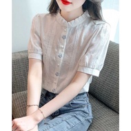 Buttoned blouse top KoreanWanita T9021