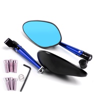 รถจักรยานยนต์ กระจก CNC สำหรับ Honda XADV PCX MSX Yamaha MT03 MT07 MT09 Kawasaki Z650 Z750 Z800 Z900