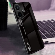 Phone case Vivo iqoo Z10R Gradient Mirror Tempered Glass Protector Hard Back Cover Vivo iqoo Z10 R C