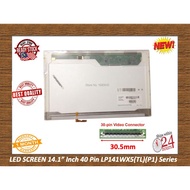 14.1 inch 40 Pin LED SCREEN For LP141WX5 (TL)(C1) LP141WX5 (TL)(P1 ) LP141WX5 (TL)(N1) B141EW05 V.2 