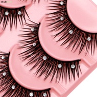 MABREM  Manga Lashes Dramatic Volume Shiny Spiky Fuffy Lashes Women Beauty Thick Long Eye Lashes