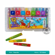 Crayon Oil Pastel OP Pascola 12 Colors Pascola Oil Pastel 12 / Set