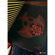BLOODY SUN Art Book Album Creative Exclusive Painting Set Original Artist Book Illustration & Line A